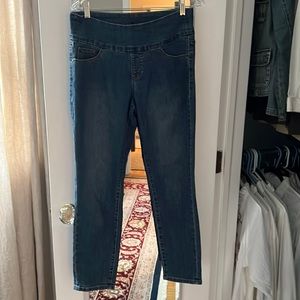 JAG Jeans pull on high rise slim ankle jeans